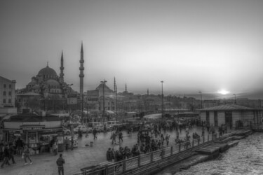 Photographie intitulée "Istanbul sunset" par Alfredo Machado Zingg, Œuvre d'art originale, Photographie numérique
