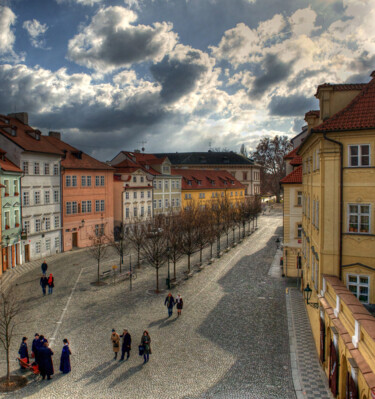 Photographie intitulée "Prague Sunday" par Alfredo Machado Zingg, Œuvre d'art originale, Photographie numérique