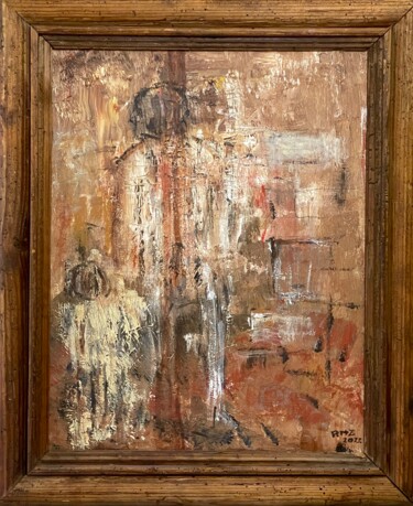 Malerei mit dem Titel "The Human Condition" von Alfredo Machado Zingg, Original-Kunstwerk, Acryl Auf Keilrahmen aus Holz mon…