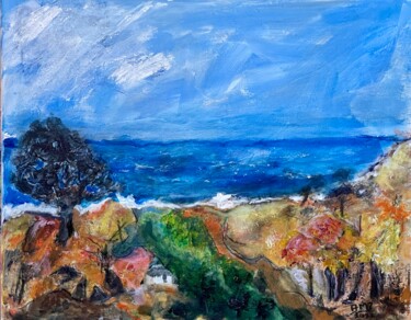 Malerei mit dem Titel "My Caribbean" von Alfredo Machado Zingg, Original-Kunstwerk, Acryl