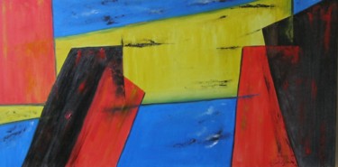 Peinture intitulée "FGEO  2" par Alfredo Troilo, Œuvre d'art originale, Huile