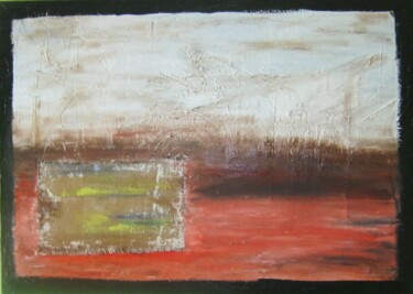 Painting titled "ROSSO NEL DESERTO" by Alfredo Troilo, Original Artwork, Acrylic