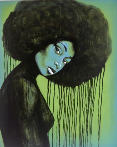 Картина под названием "Funk" - François Xavier Dauler, Подлинное произведение искусства, Акрил