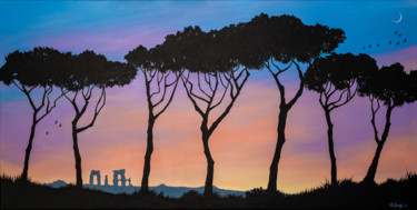 Rhome Painting titled "Rhome" by Alice Asnaghi, Original Art, Acrylic