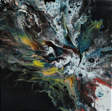 Peinture intitulée "Implosion" par Alice B., Œuvre d'art originale, Acrylique