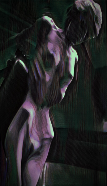 Fotografía titulada "Down" por Alice Odilon, Obra de arte original, Fotografía digital