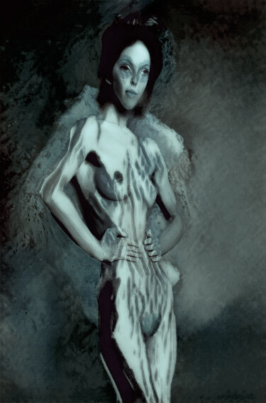 Fotografia intitolato "Rebel Woman" da Alice Odilon, Opera d'arte originale, fotografia a pellicola