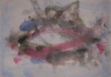 Painting titled "Frustration 1" by Alice Banciu, Original Artwork, Oil