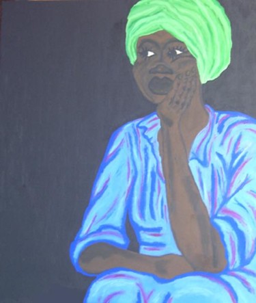 Pittura intitolato "Mamma Africa" da Alice Castellani, Opera d'arte originale