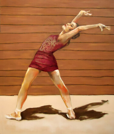 Peinture intitulée "Bailarina Ballet Ca…" par Alicia Besada, Œuvre d'art originale, Huile