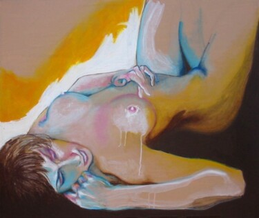 Pintura titulada "La punta de los ded…" por Alicia Besada, Obra de arte original, Acrílico