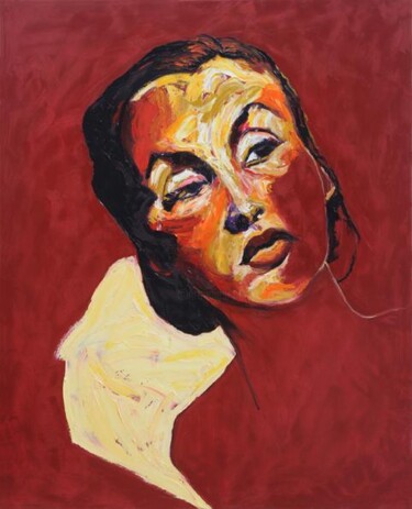 Ζωγραφική με τίτλο "Tita Merello" από Alicia Besada, Αυθεντικά έργα τέχνης, Λάδι