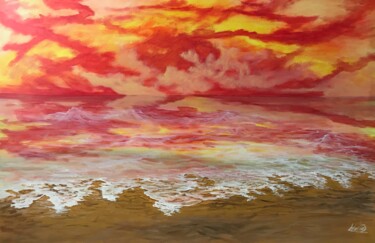 Pittura intitolato "Sound of color" da Alicia Lopez, Opera d'arte originale, Acrilico