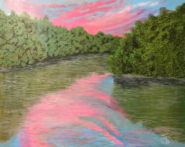Painting titled "Path to clarity" by Alicia Lopez, Original Artwork, Acrylic