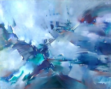 Pintura titulada "Pegasus" por Alicia Valdivia, Obra de arte original, Oleo