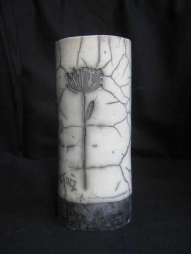 Design intitulée "Vase printannier 1" par Alida Cilli, Œuvre d'art originale