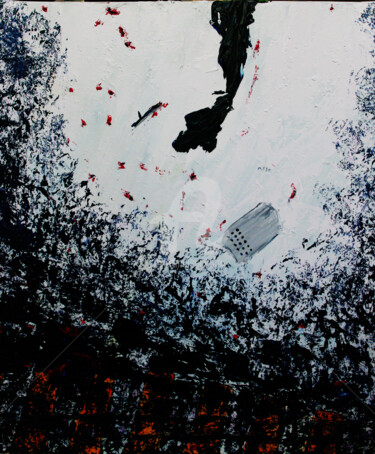 Painting titled "February 20 2014 Re…" by Alik Vetrof, Original Artwork, Oil