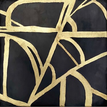 Peinture intitulée "Old but gold" par Alina Chalaya, Œuvre d'art originale, Acrylique Monté sur Châssis en bois
