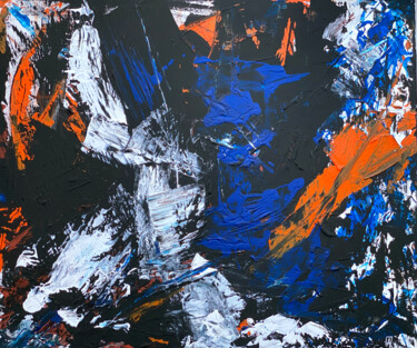 Картина под названием ""Coincidences" Abst…" - Alina Khramova, Подлинное произведение искусства, Акрил Установлен на Деревян…
