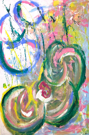 Картина под названием ""The most defensele…" - Alina Khramova, Подлинное произведение искусства, Акрил Установлен на Деревян…