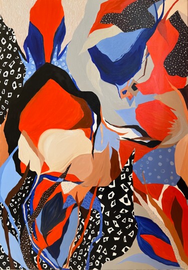 제목이 ""Appealing to Mysel…"인 미술작품 Alina Khramova로, 원작, 기름 나무 들것 프레임에 장착됨