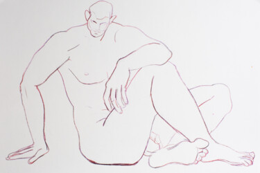 Rysunek zatytułowany „sketch 15” autorstwa Alina Konyk, Oryginalna praca, Ołówek