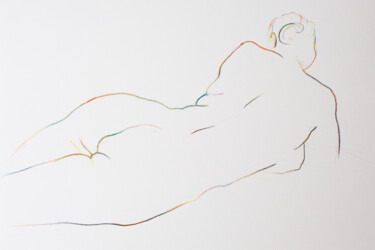 Рисунок под названием "sketch 16" - Alina Konyk, Подлинное произведение искусства, Карандаш