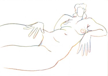 Desenho intitulada "sketch 19" por Alina Konyk, Obras de arte originais, Lápis