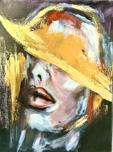 Картина под названием "Bad mood" - Alina Lidia Tanase, Подлинное произведение искусства, Акрил Установлен на Деревянная рама…