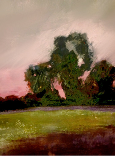 Peinture intitulée "Sunset" par Alina Matykiewicz, Œuvre d'art originale, Aquarelle