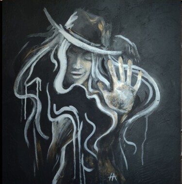 Картина под названием "Ecstasy" - Alina Nikitina, Подлинное произведение искусства, Акрил Установлен на Деревянная панель