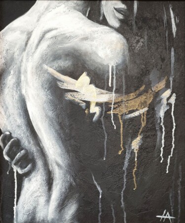 Pintura titulada "Desire" por Alina Nikitina, Obra de arte original, Acrílico Montado en Panel de madera