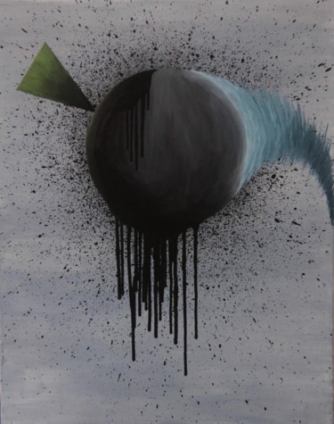 Malarstwo zatytułowany „The First Phase” autorstwa Alina Mar, Oryginalna praca, Akryl