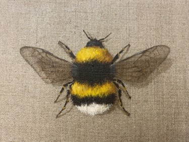 Картина под названием "“Bumblebee”, work #…" - Alina Marsovna, Подлинное произведение искусства, Масло