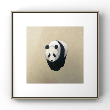Pintura titulada "“Strolling panda” |…" por Alina Marsovna, Obra de arte original, Acrílico