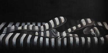 Картина под названием "Female figurative b…" - Alina Odwyer, Подлинное произведение искусства, Масло