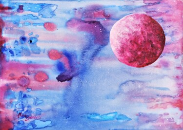 Pintura intitulada "Suave Transformação" por Aline Barroso, Obras de arte originais, Acrílico Montado em Outro painel rígido