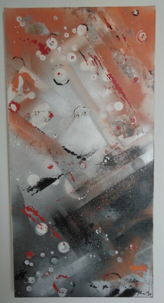 Painting titled "PERFECT DAY" by Aline Messiez-Petit, Original Artwork, Acrylic Mounted on Wood Stretcher frame