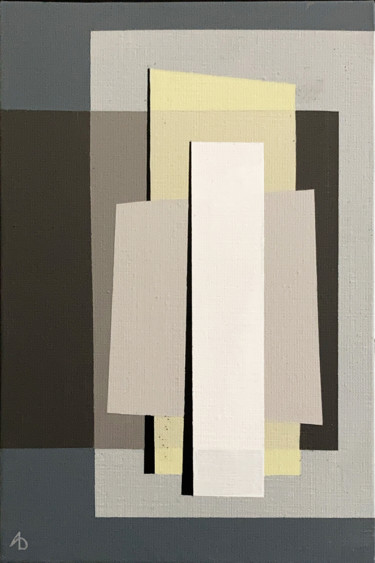 GRAFIC44 Painting titled "GRAFIC44" by Aline Devos, Original Art, Acrylic