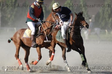 Photographie intitulée "POLO" par Alireza Firouzi, Œuvre d'art originale