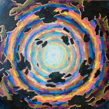 Malerei mit dem Titel "Genesis" von Alisa Asatrian, Original-Kunstwerk, Acryl