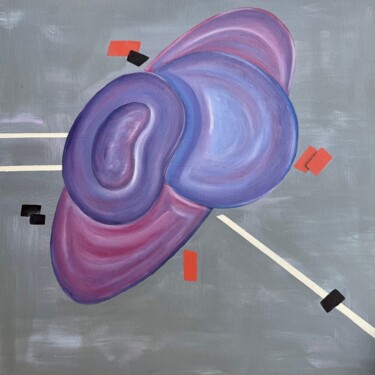 Peinture intitulée "The Simple Movement…" par Alisa Burachuk, Œuvre d'art originale, Huile