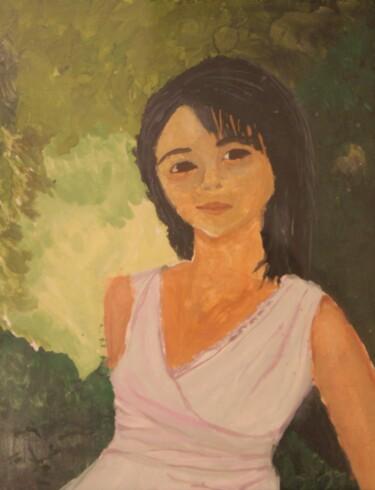 Painting titled "La Mère" by Alisa Vorobyeva, Original Artwork, Acrylic