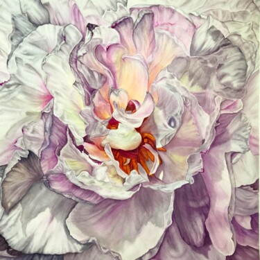 Peinture intitulée "Purity" par Alisa Vovk, Œuvre d'art originale, Aquarelle