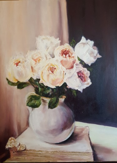 绘画 标题为“Букет цветов” 由Натали  Дидух, 原创艺术品, 油