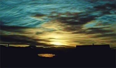 Photography titled "Morning Soothing Bl…" by Alisa, Original Artwork, Manipulated Photography