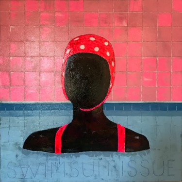 Pintura titulada "swimsuit issue" por Philip Michael Martin, Obra de arte original, Acrílico