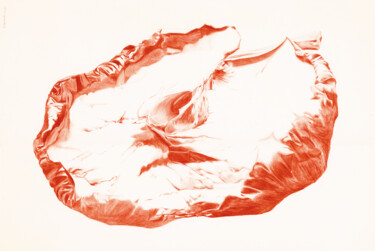 Рисунок под названием "Ravine" - Alison Vignault, Подлинное произведение искусства, Карандаш