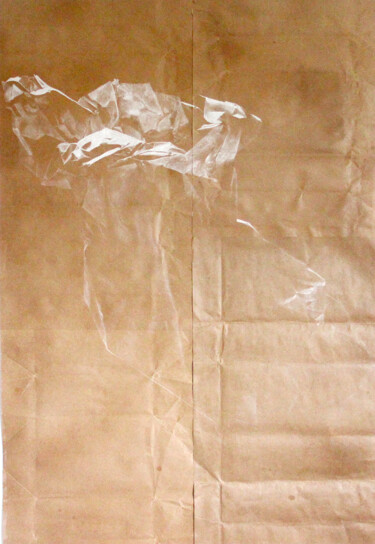Рисунок под названием "Grand pli II" - Alison Vignault, Подлинное произведение искусства, Пастель