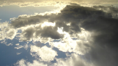 Photography titled "CLOUD STUDY IV" by Alissa Cohen Solal, Original Artwork, Digital Photography